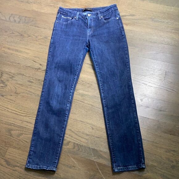 Levi’s Silver Label Mid-Rise Skinny Decorative Stitching Stretch Denim Jeans - Picture 1 of 10
